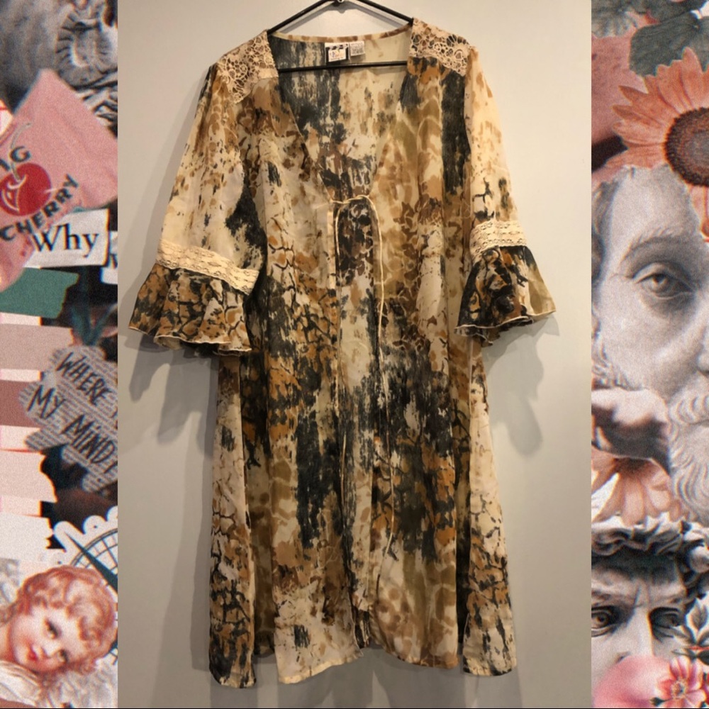 Beach cover up blouse